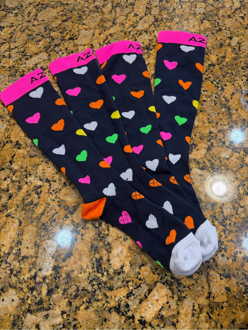Compression socks Knee-High Socks - Neon Accents